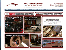 Tablet Screenshot of motortechs.com